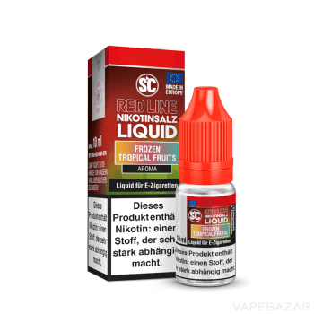 SC Red Line Nikotinsalz Liquid - Apple Peach Ice