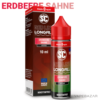 SC Red Line Longfill Aroma - Erdbeere Sahne