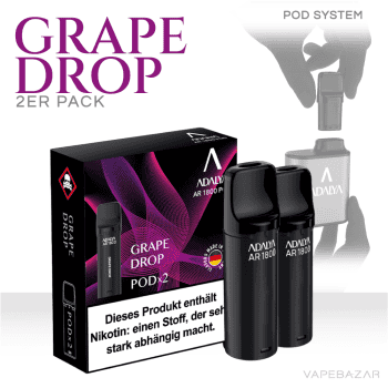 Adalya Alpha Pods - Grape Drop - (2er Pack)