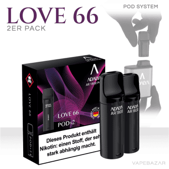 Adalya Alpha Pods - Love66 - (2er Pack)