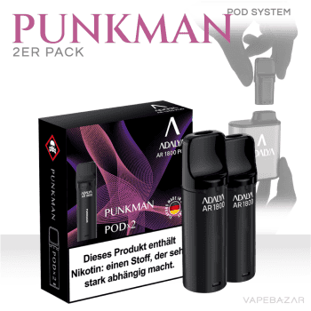 Adalya Alpha Pods - Punkman - (2er Pack)