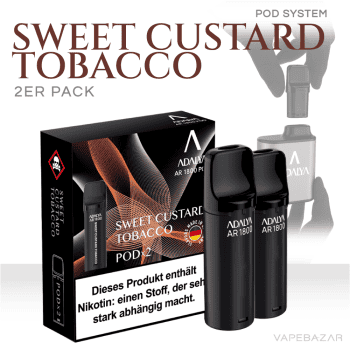 Adalya Alpha Pods - Sweet Custard Tabacco - (2er Pack)
