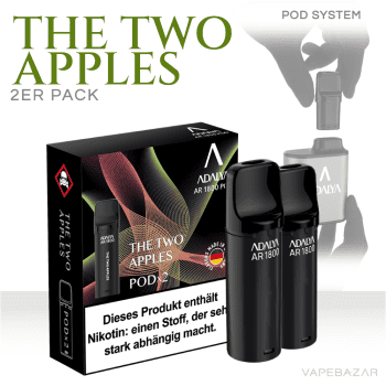 Adalya Alpha Pods - The two Apples - (2er Pack)