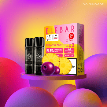 Elf Bar ELFA Pods - Pineapple Acai - Prefilled Liquid Pod - 2er Pack