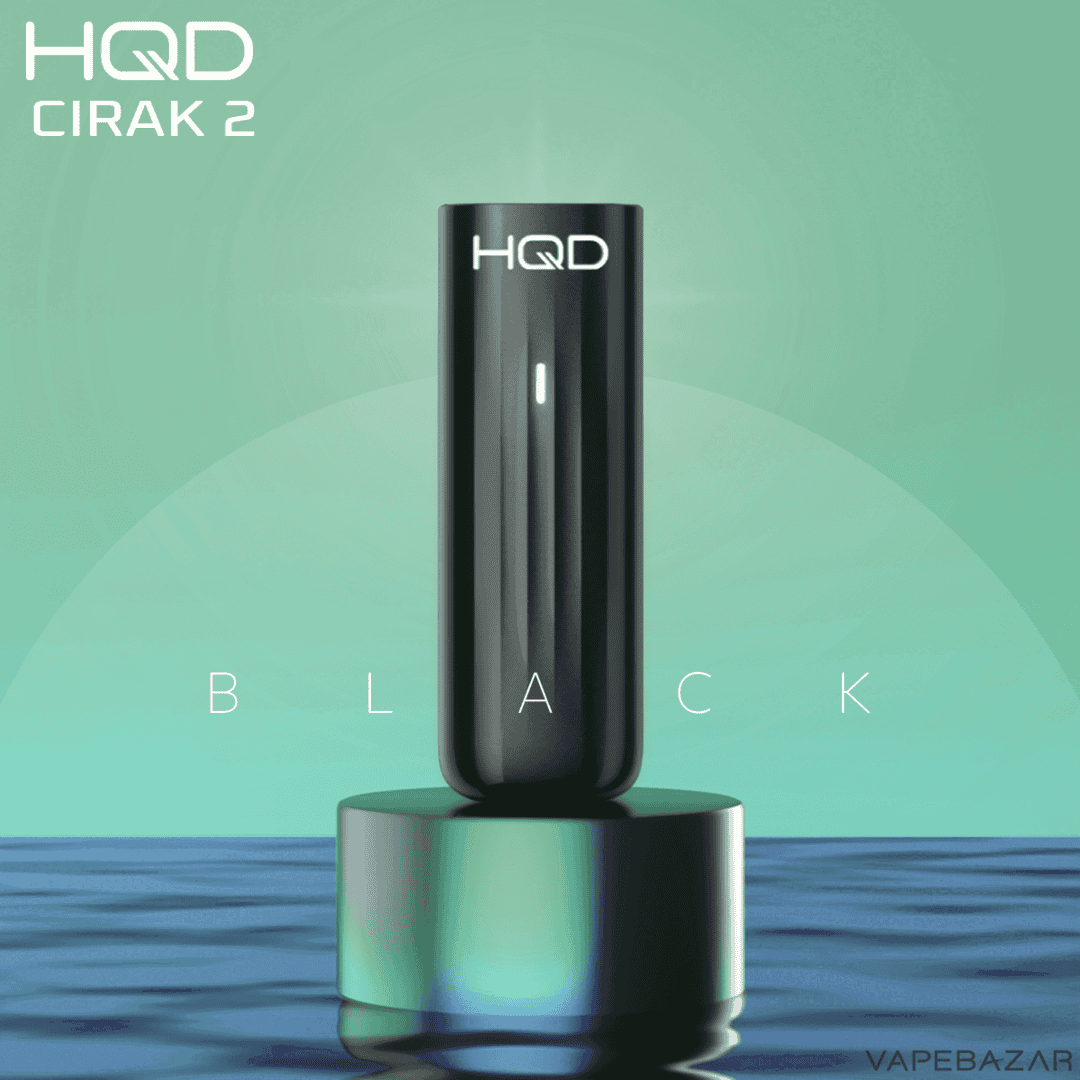 HQD Cirak 2 Black | Vapebazar Hqd Cirak 2 - Black