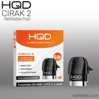 HQD Cirak 2 - Refillable Pod