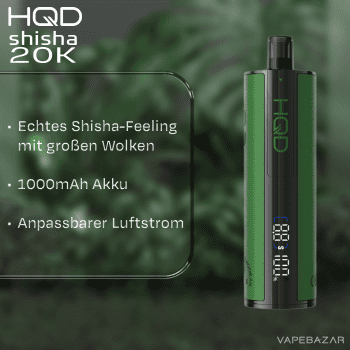 HQD SHISHA 20K – Green