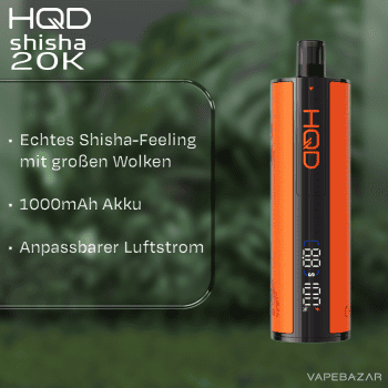 HQD SHISHA 20K – Orange