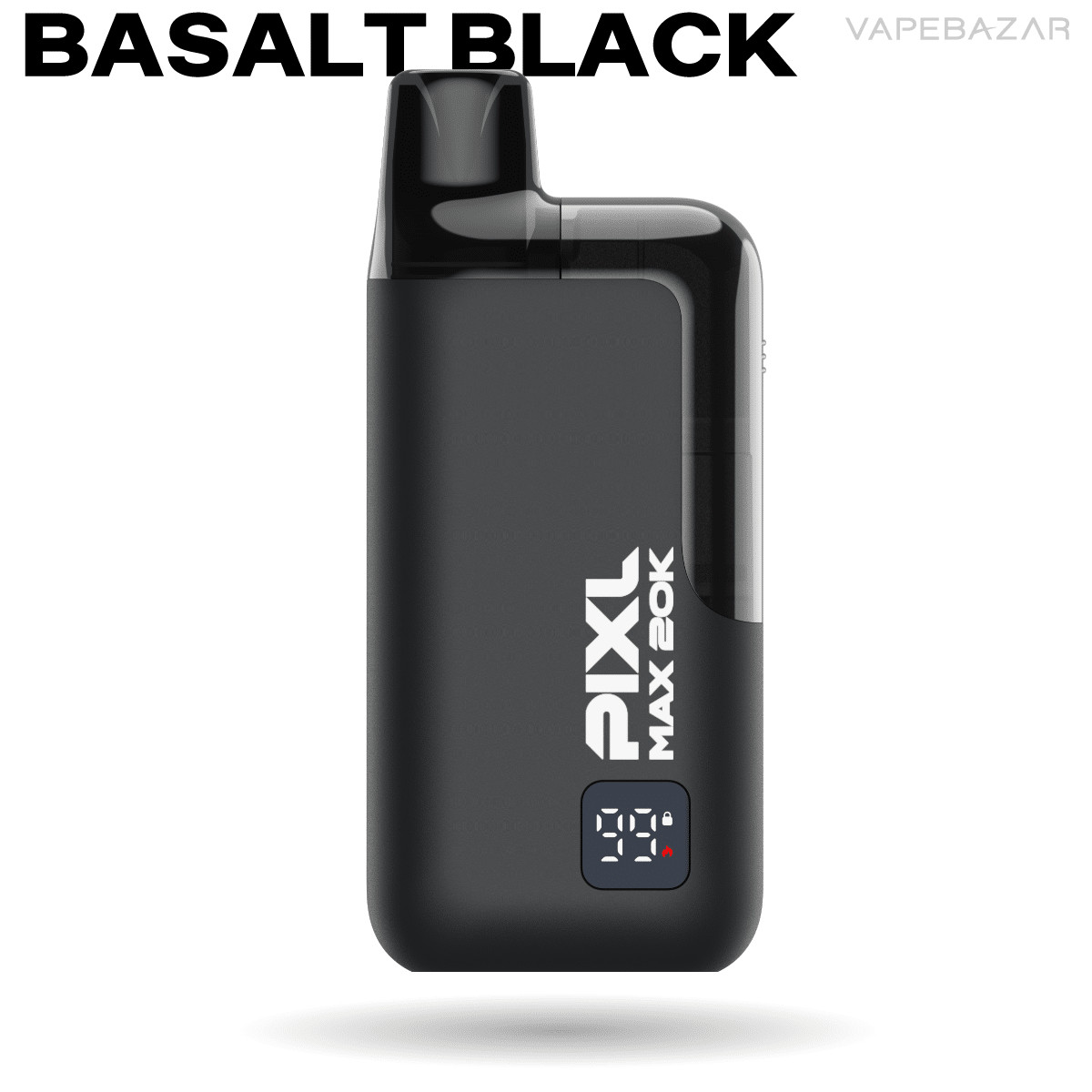 Pixl Max 20k Akku Schwarz 02 | Vapebazar Pixl Max 20K - Device Kit - Basalt Black