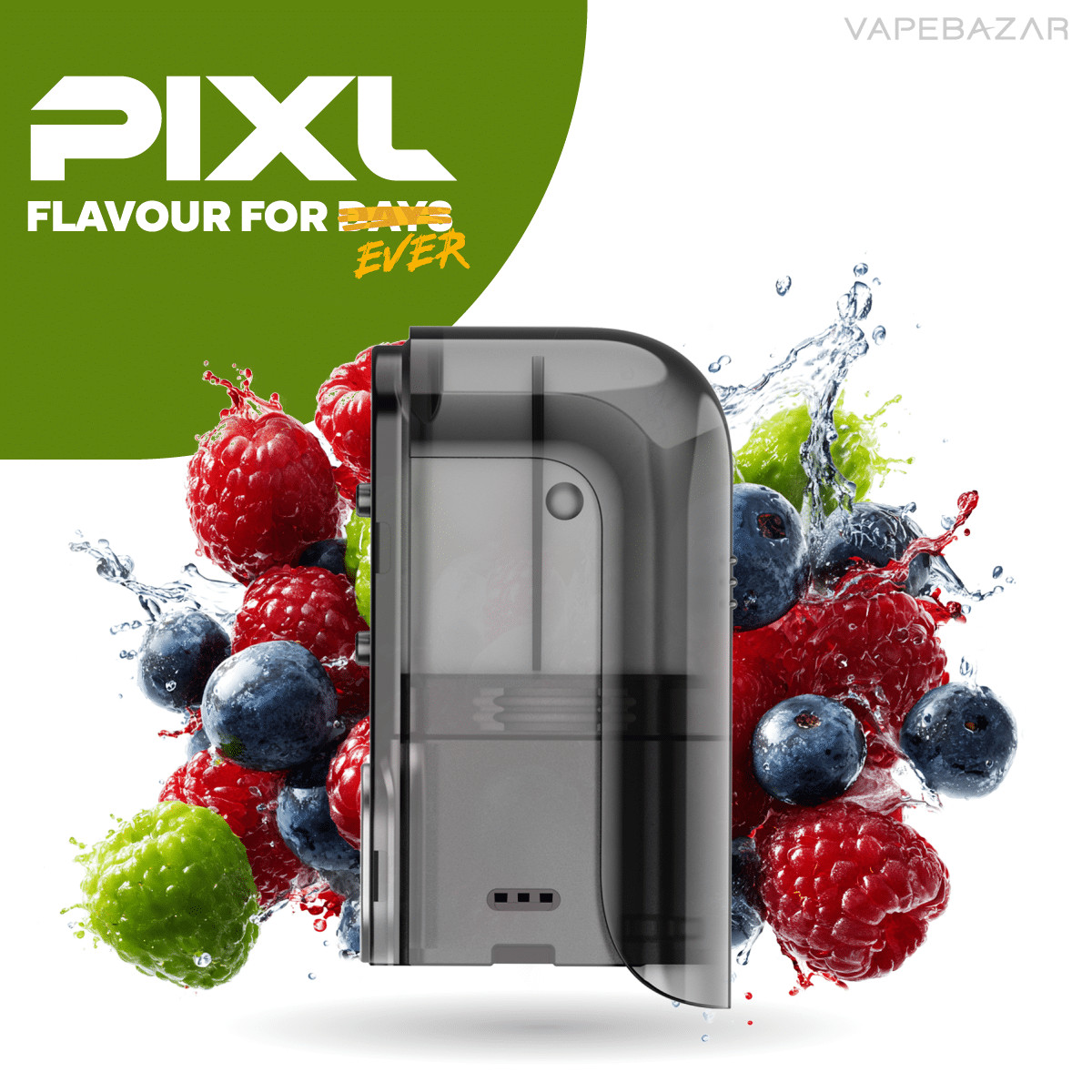 Pixl Max 20k Mix Berries | Vapebazar Pixl Max 20K - Refill Container - Mix Berries