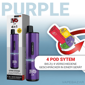 IVG Air 4 in 1 Pod Kit - Black