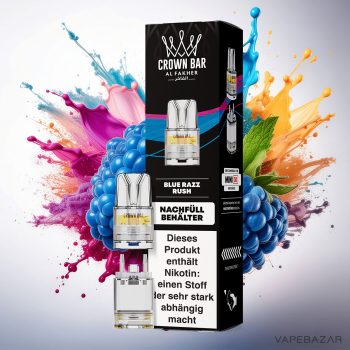 Al Fakher 3k Pod Blue Razz Rush1v2