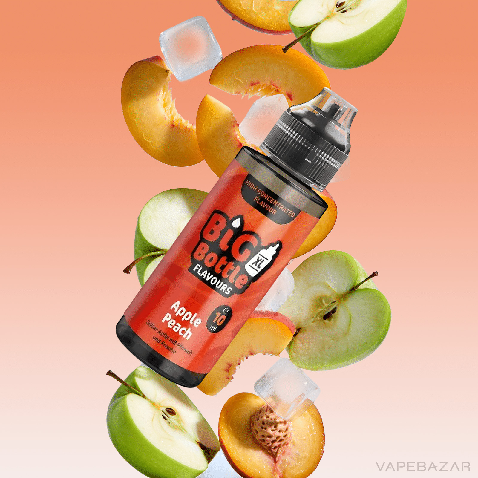 Big Bottle Flavours Apple Peach | Vapebazar Big Bottle Flavours Apple Peach