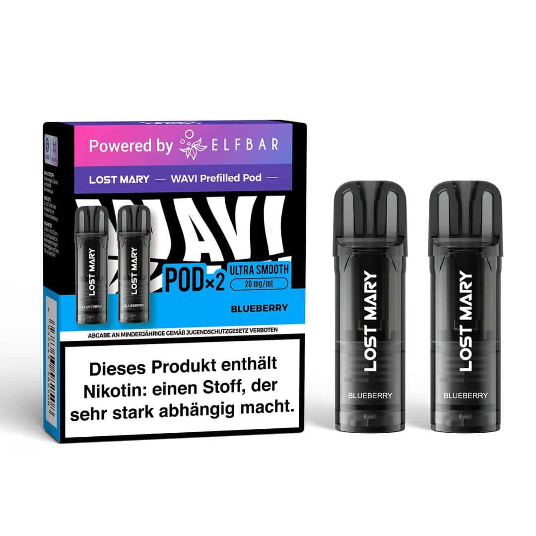 Blueberry | Vapebazar Elfbar Lost Mary Wavi - Prefilled Pod - Blueberry