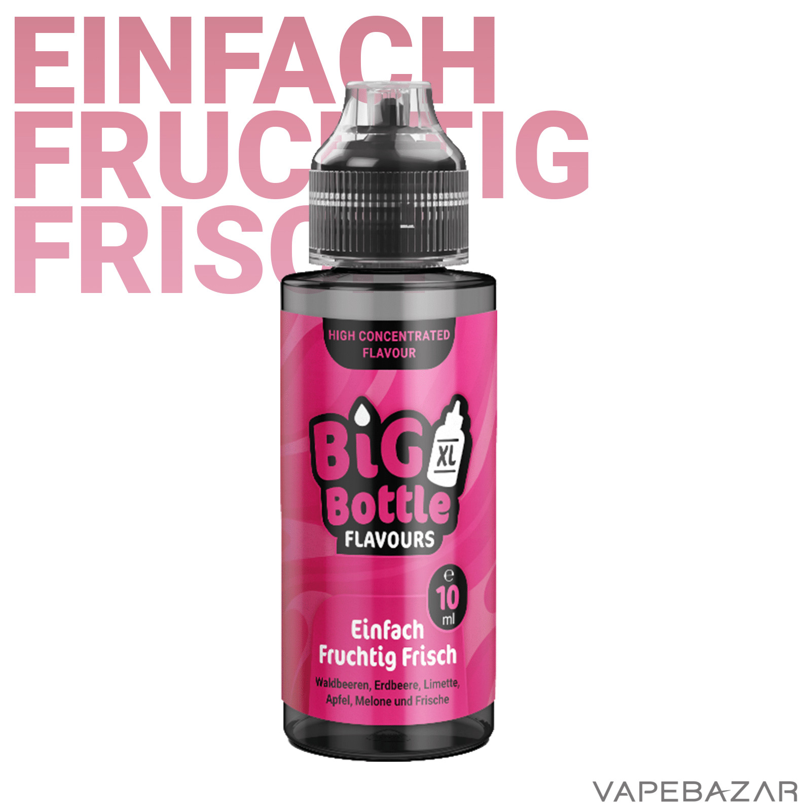 Einfachfruchtigfrisch2 | Vapebazar Big Bottle - Einfach Fruchtig Frisch