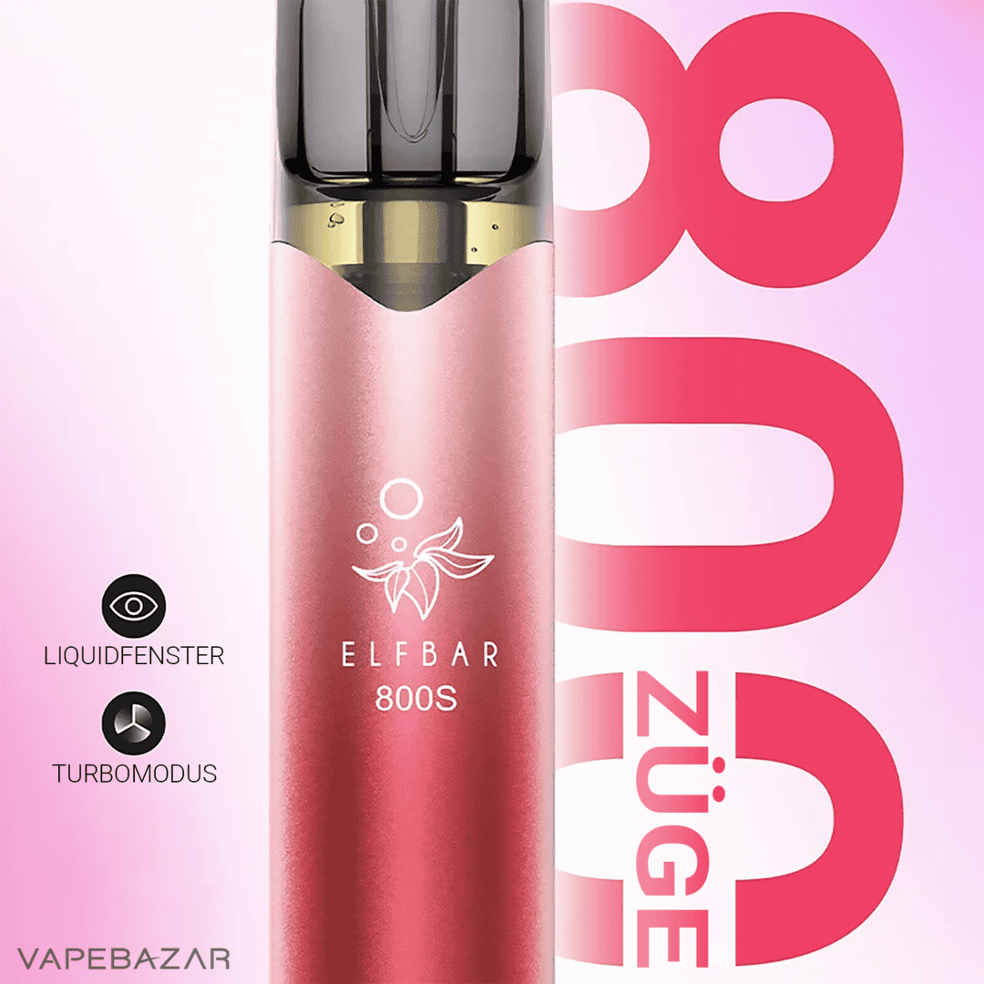 Elfbar 800s Cherry 2 | Vapebazar Elf Bar 800 - Watermelon - Nikotinfrei