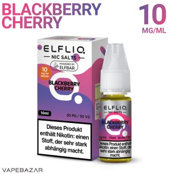 Elfliq Nikotinsalz Liquid – Blackberry Cherry 20mg/ml Nikotin