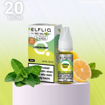 Elfliq Nic Salts Lemon Mint 20mg