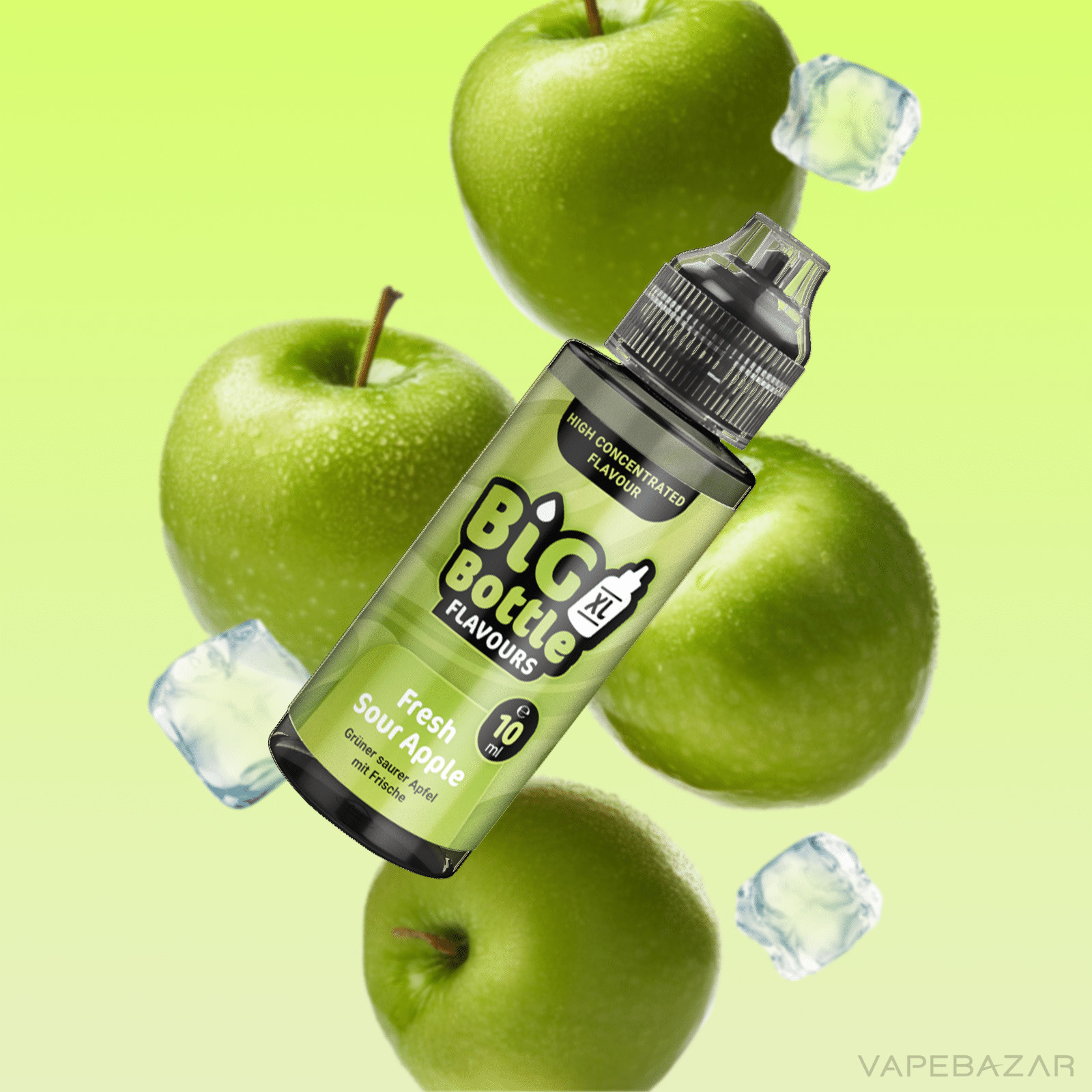 FreshSourApple | Vapebazar Big Bottle