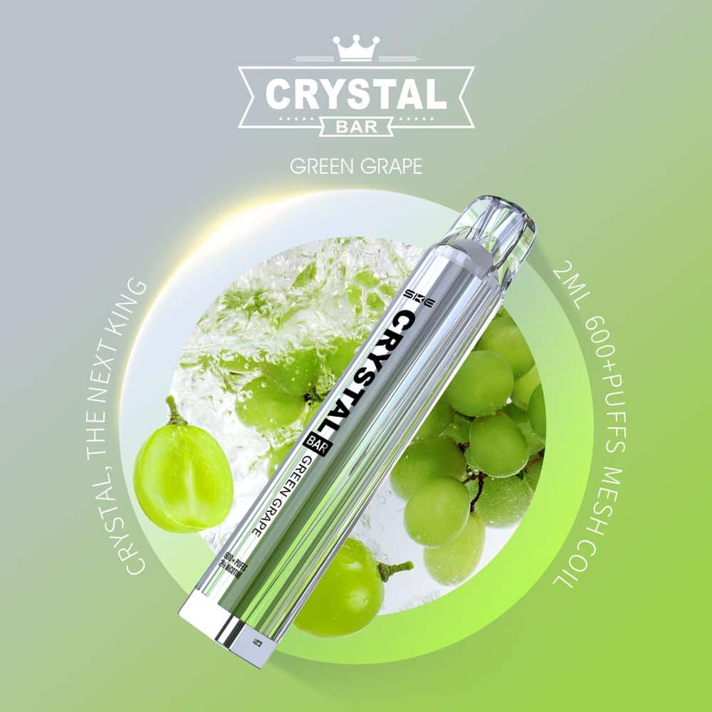 Green Grape | Vapebazar Ske Crystal Bar 600