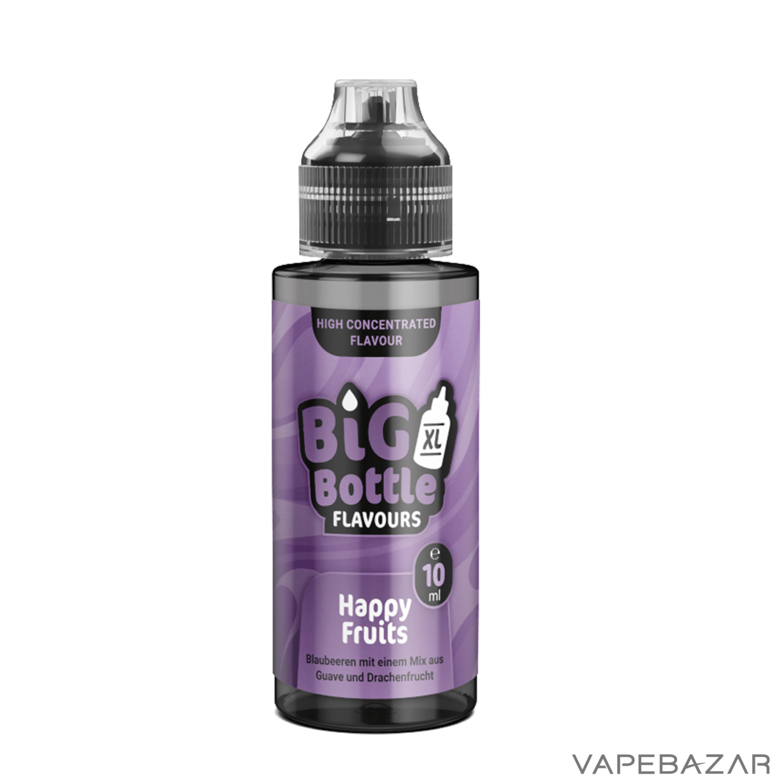 HappyFruits3 | Vapebazar Big Bottle - Einfach Fruchtig Frisch