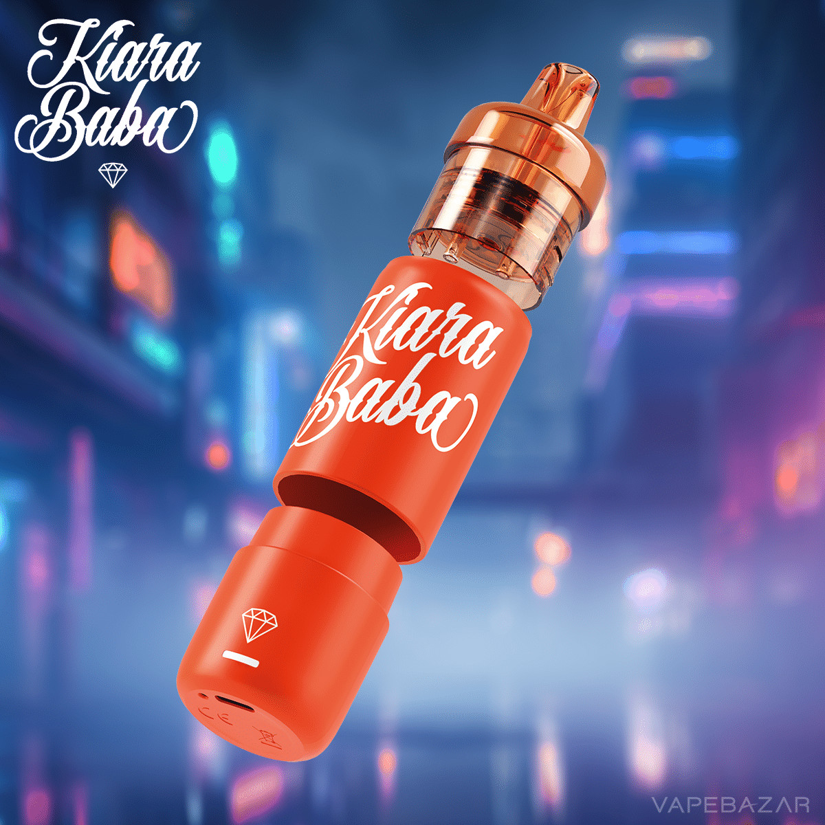 Kiara Baba Bright Orange | Vapebazar Kiara Baba Bright Orange