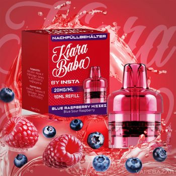 Kiara Baba Refill Pod Blue Raspberry Kizzez