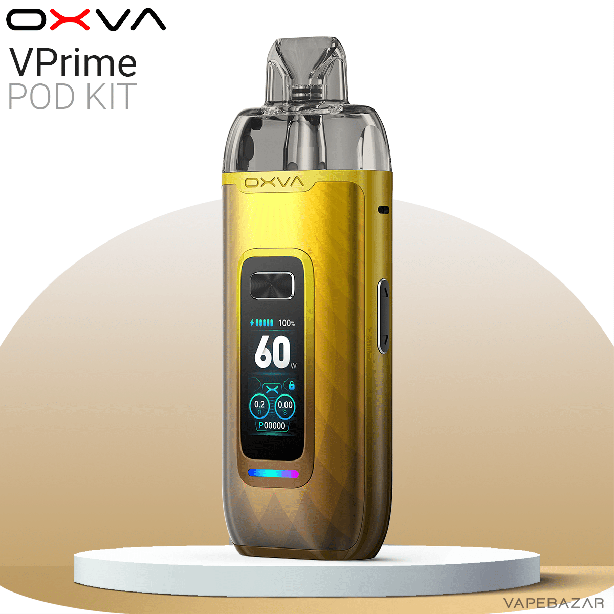 OXVA VPrime Glorious Gold | Vapebazar Oxva Vprime Glorious Gold