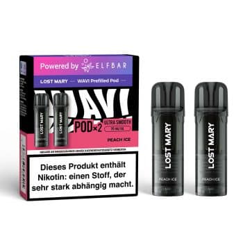 Elfbar Lost Mary WAVI - Prefilled Pod - Peach Ice