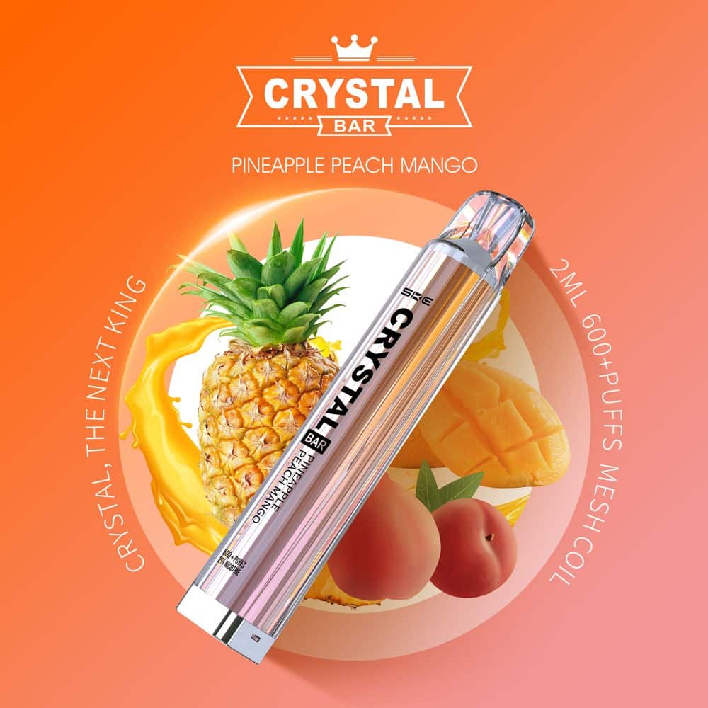 Pineapple Peach Mango | Vapebazar Ske Crystal Bar 600 - Pineapple Peach Mango