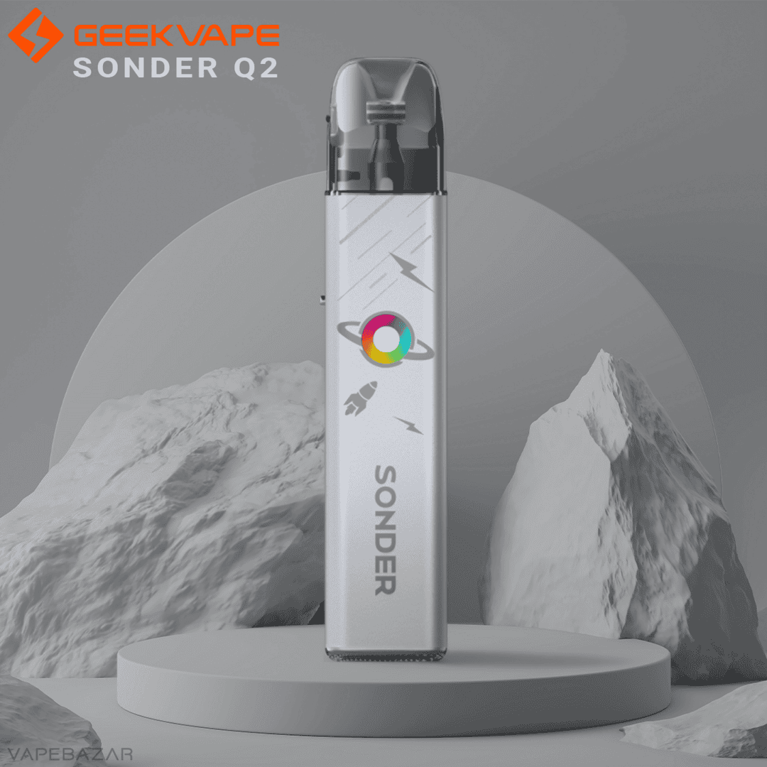 Sonder Q2 Rocket Silver | Vapebazar Sonder Q2 - Rocket Silver