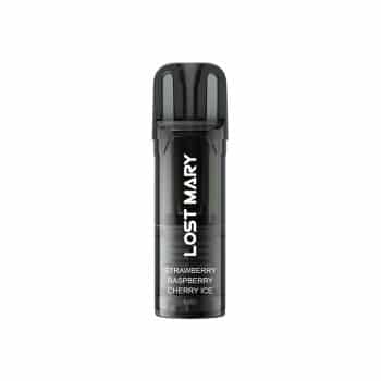 Elfbar Lost Mary WAVI - Prefilled Pod - Strawberry Raspberry Cherry Ice