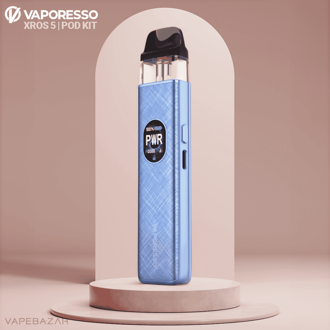 Vaporesso Xros 5 Pod Kit Hellblau | Vapebazar Vaporesso Xros 5 Pod Kit - Hellblau