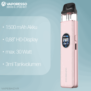 Vaporesso XROS 5 - Opal Pink