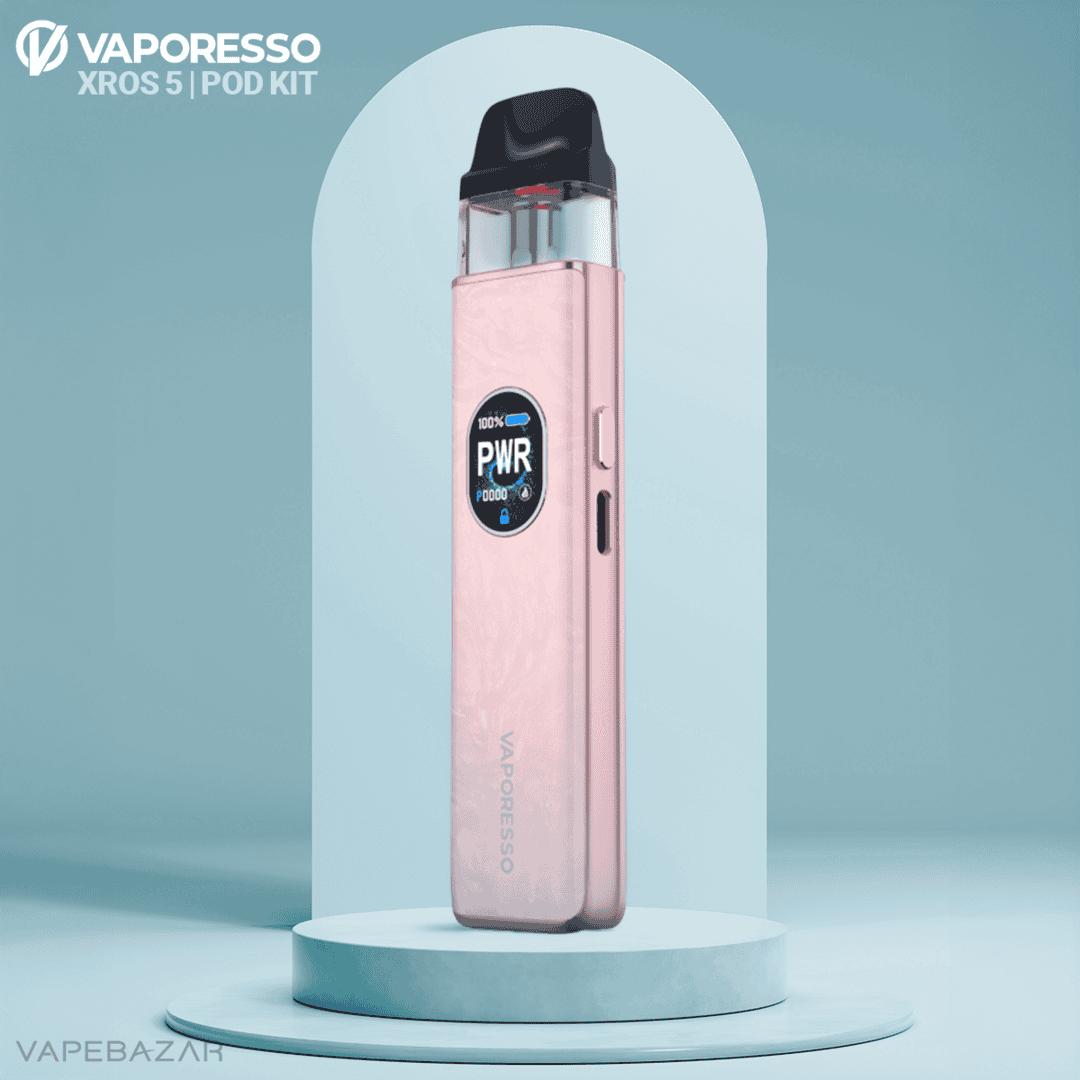 Vaporesso Xros 5 Pod Kit Pink | Vapebazar Vaporesso Xros 5 Pod Kit - Pink