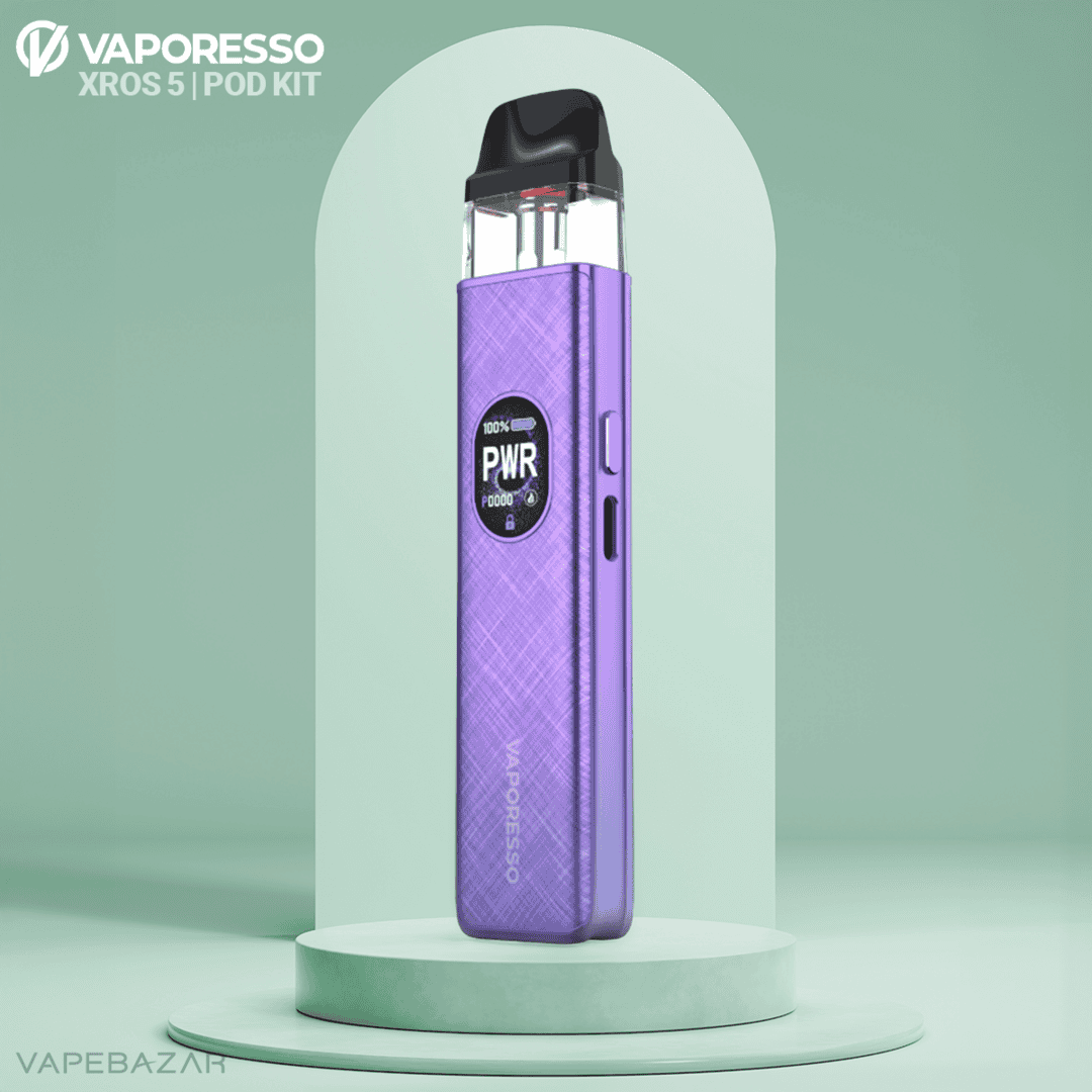Vaporesso Xros 5 Pod Kit Violet Silk | Vapebazar Vaporesso Xros 5 Pod Kit - Violet Silk
