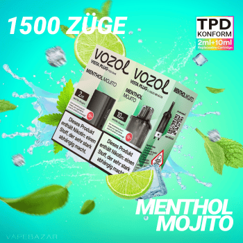 Vozol Vista Plug Pods - Menthol Mojito
