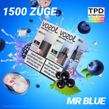 Vozol Vista Plug Pods - Mr Blue