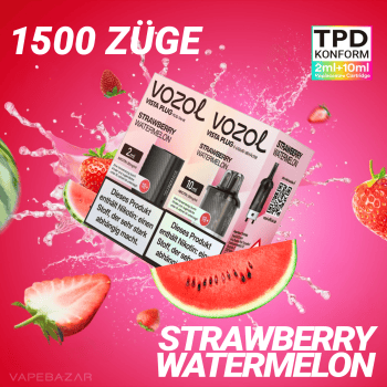 Vozol Vista Plug Starter Kit - Watermelon Strawberry