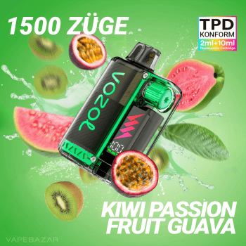 Vozol Vista Plug Starter Kit - Kiwi Passion Fruit Guava