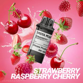 Vozol Vista Plug Starter Kit -Strawberry RAspberry Cherry EZ