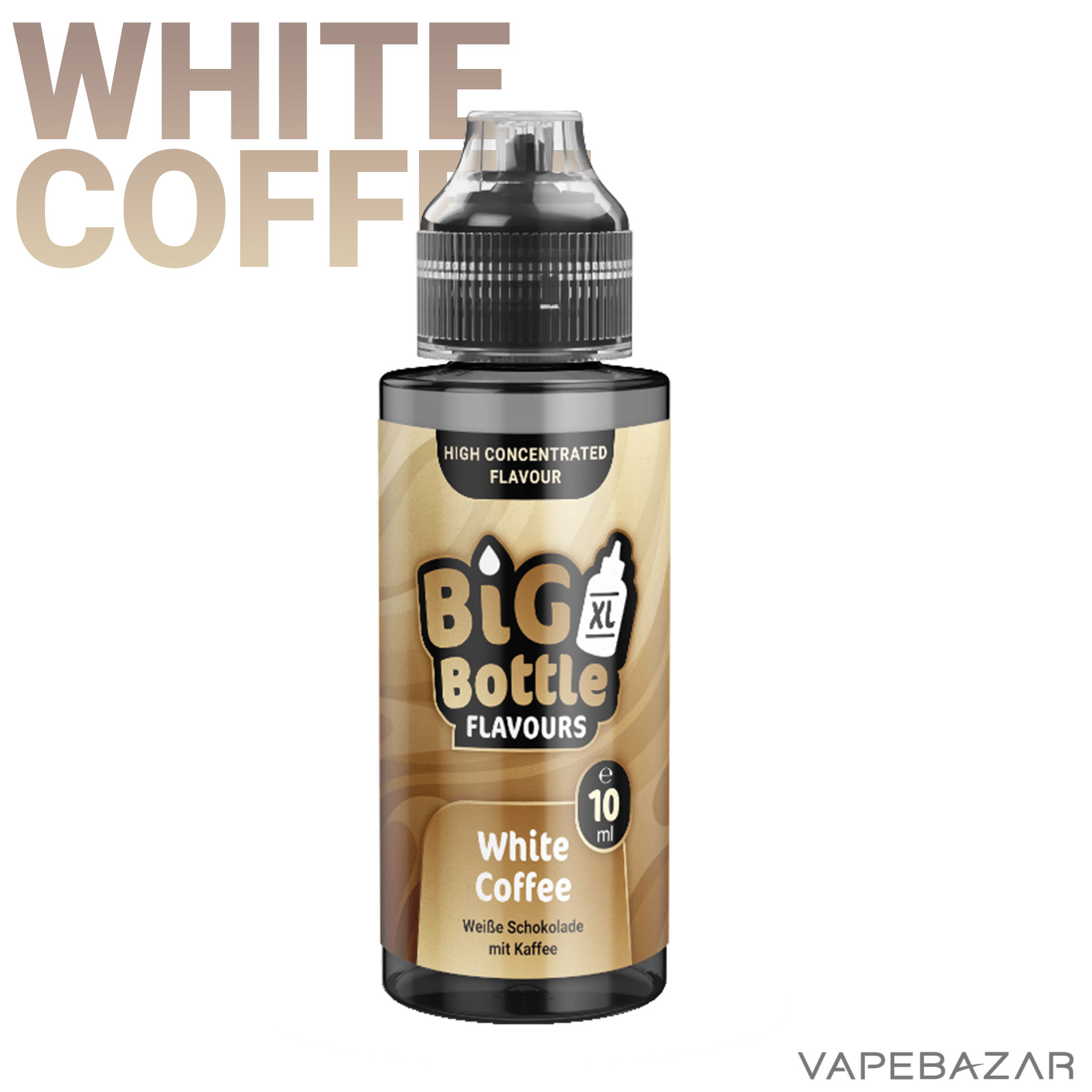 WhiteCoffee2 | Vapebazar Big Bottle - Einfach Fruchtig Frisch
