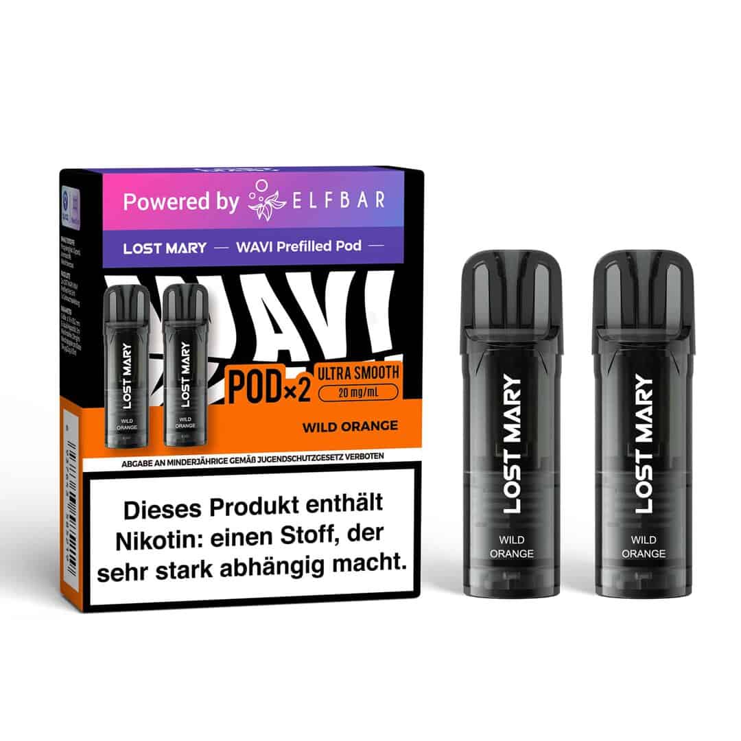 Wild Orange | Vapebazar Elfbar Lost Mary Wavi - Prefilled Pod - Wild Orange