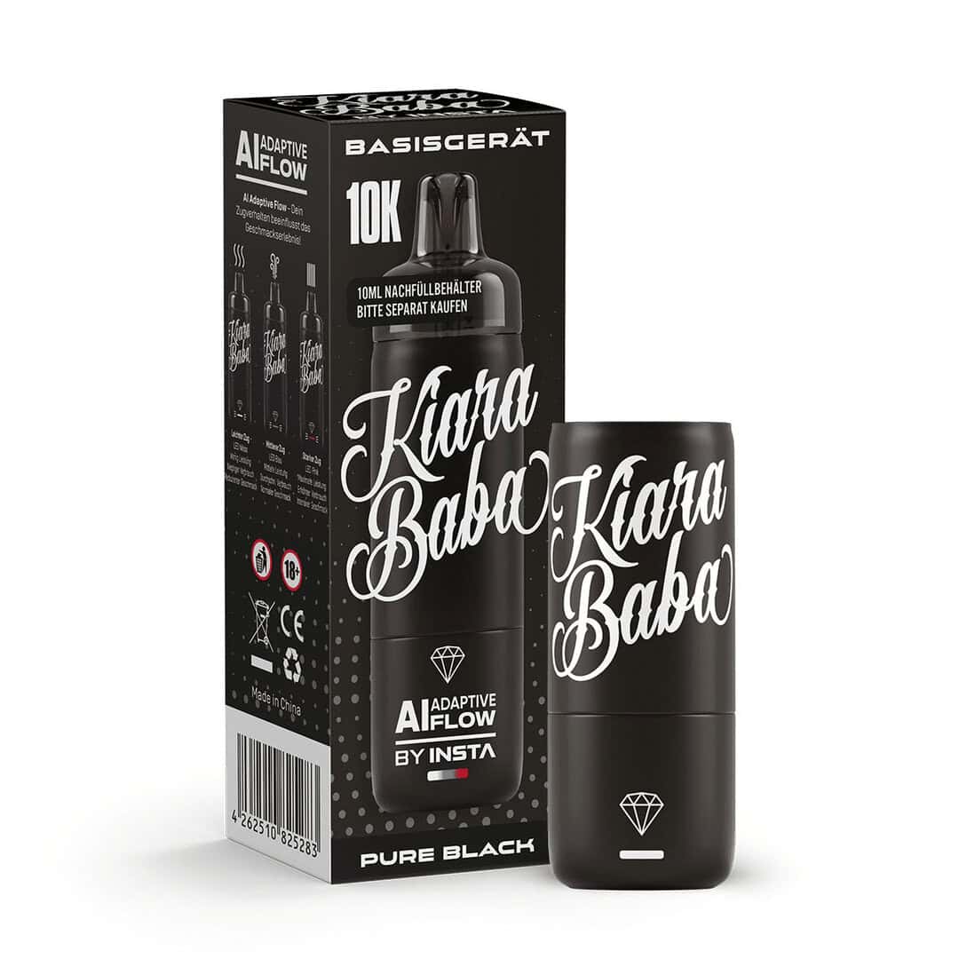 | Vapebazar Kiara Baba Vape Akku - Pure Black