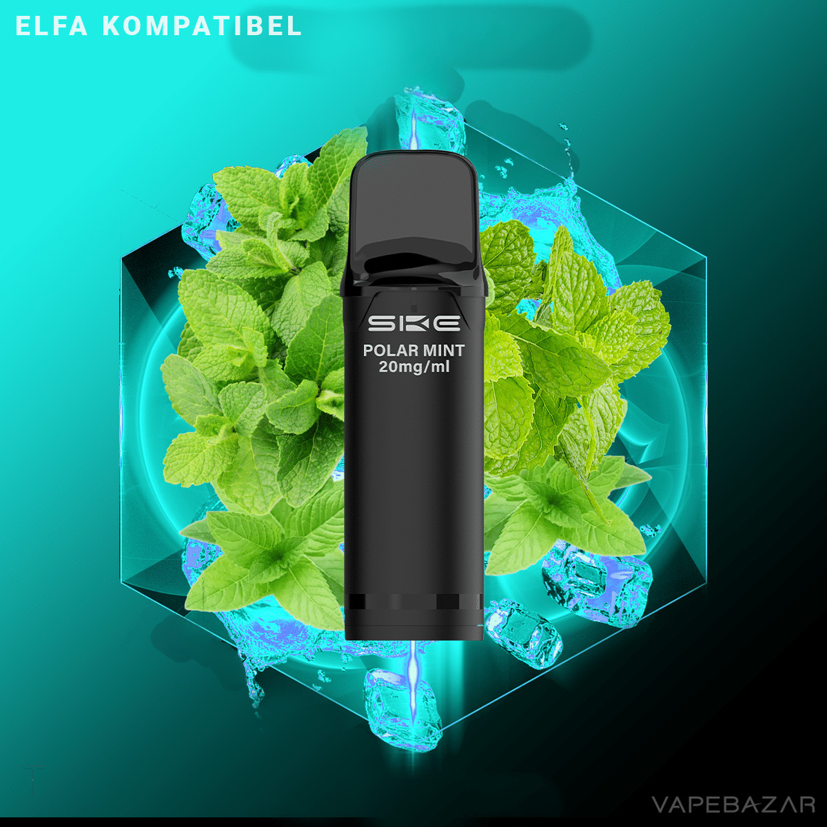 SKE CRYSTAL Pro 800 Polar Mint | Vapebazar Ske Crystal 800 Pro - Polar Mint