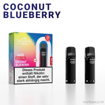 SKE Crystal 800 Pro Pods - Dark Grape Mint (2er Pack)