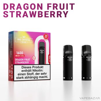 SKE Crystal 800 Pro Pods - Dark Grape Mint (2er Pack)