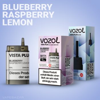 Vozol Vista Plug EZ Pod Set - Blueberry Raspberry Lemon