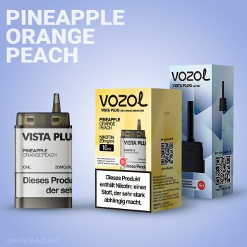 Vozol Vista Plug EZ Pod Set - Pineapple Orange Peach