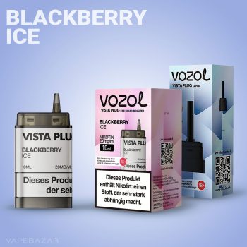 Vozol Vista Plug EZ Pod Set - Blackberry Ice